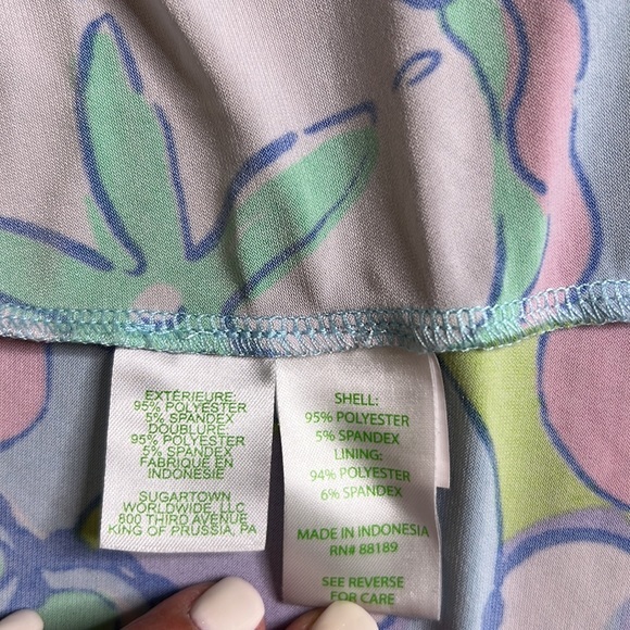 Lilly Pulitzer BELLINA Conch Republic SEASHELL Maxi Dress XXS - Picture 9 of 9